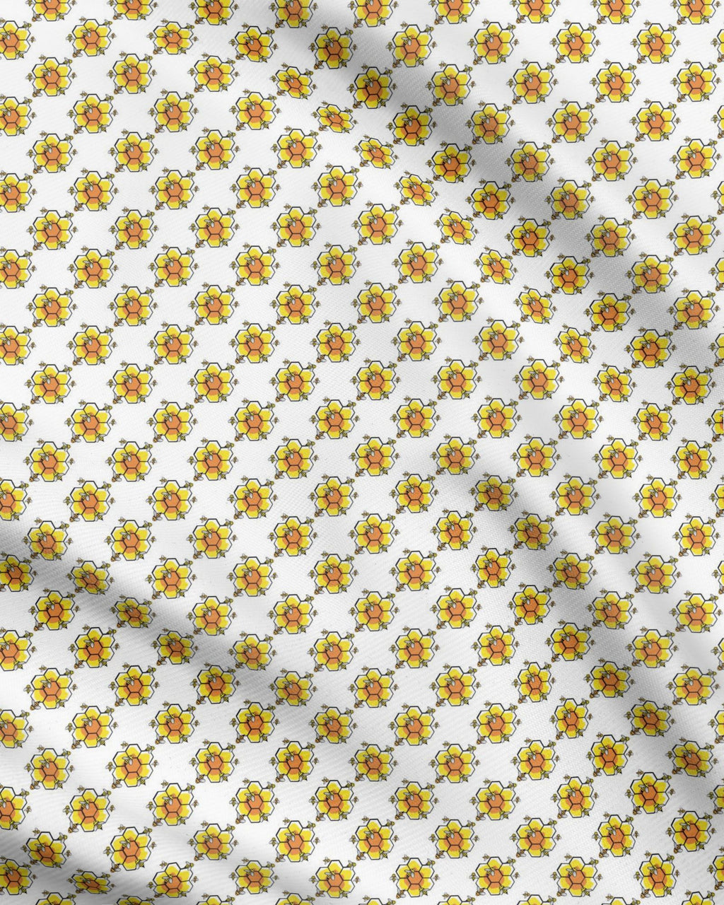 Honeycomb Bees Fabric