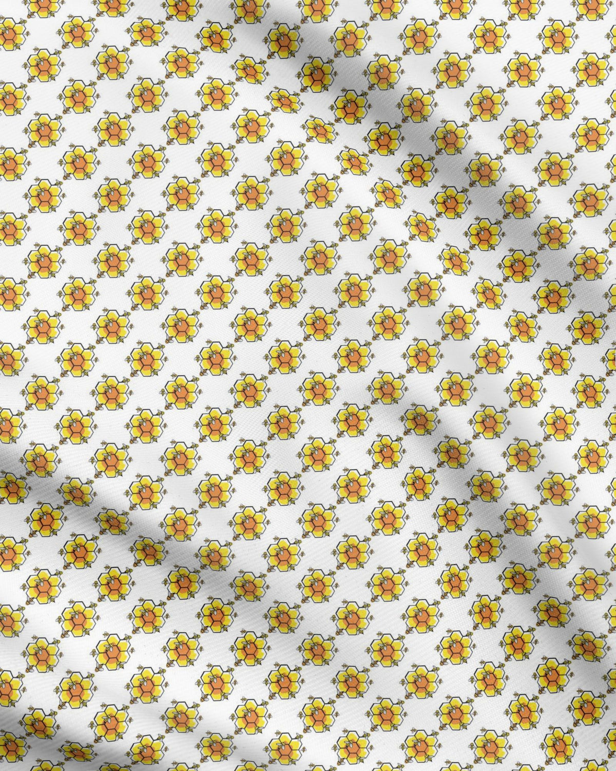 Honeycomb Bees Fabric