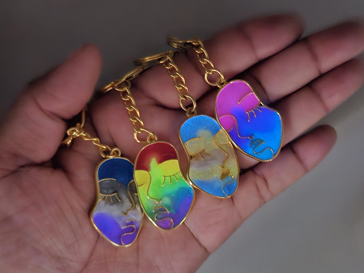 Glow in the Dark Pride Keychains
